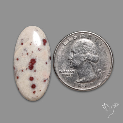 Cinnabar Cabochon