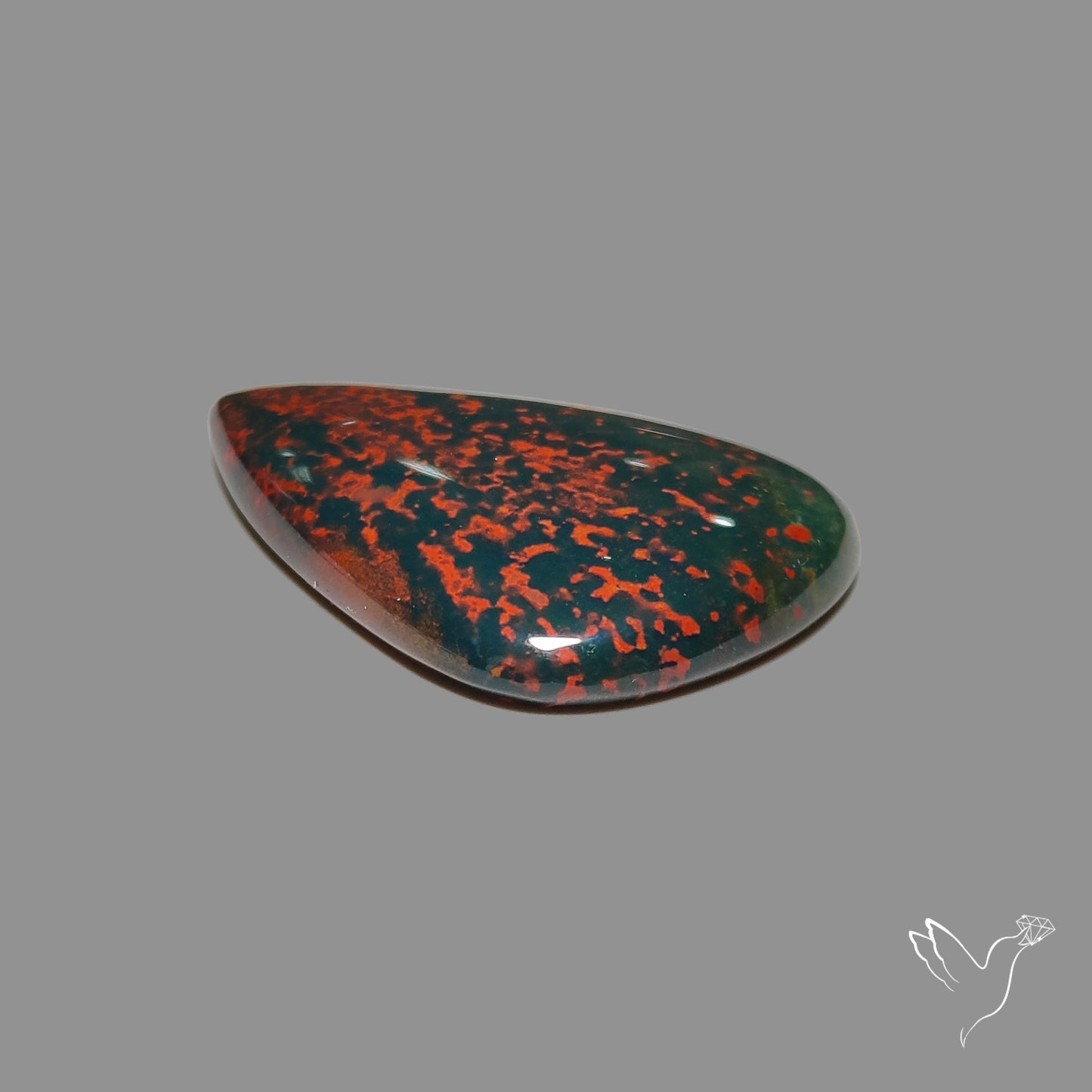 Bloodstone Cabochon