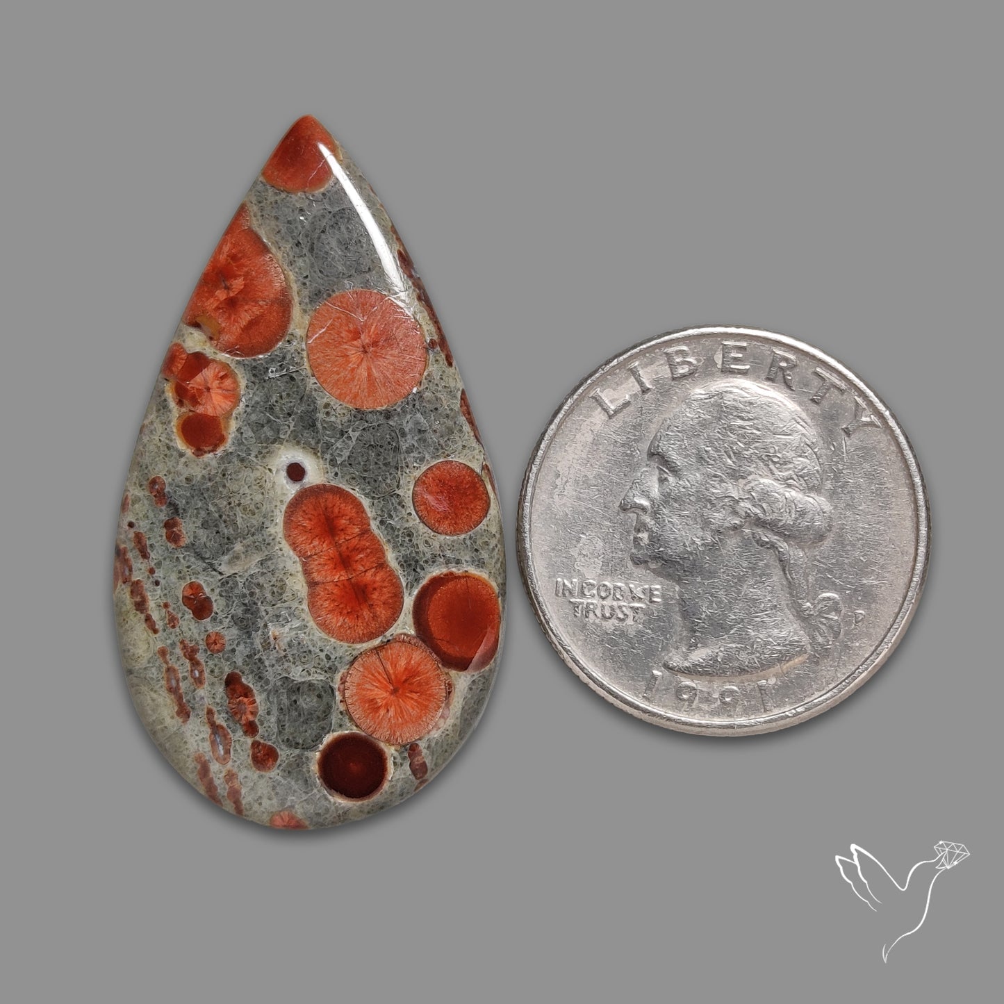 Peanut Obsidian Cabochon