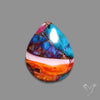 Spiny Oyster Mohave Turquoise Cabochon