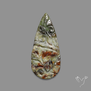 Green Jade Mughal Carving