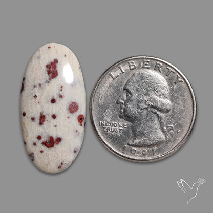 Cinnabar Cabochon