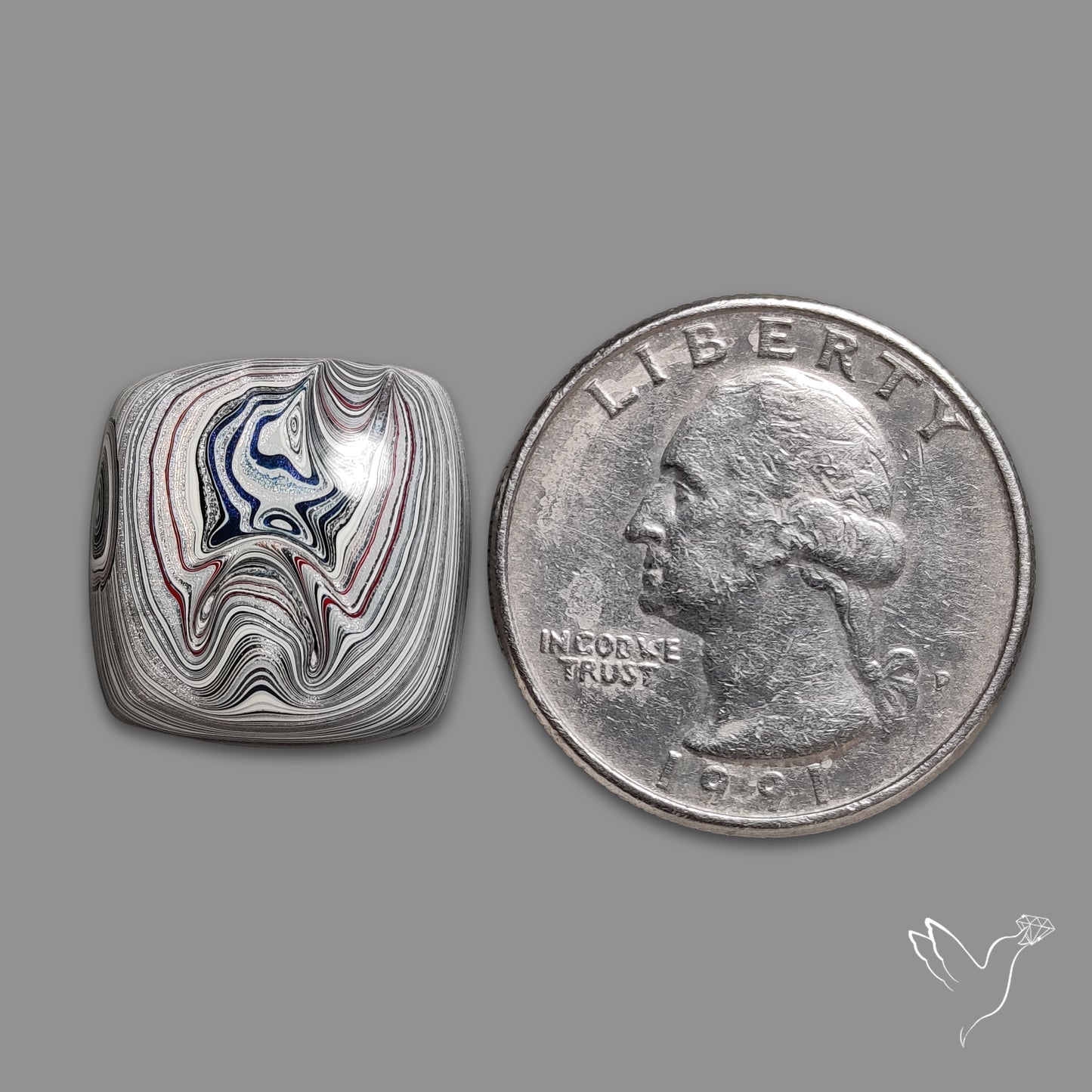 Fordite Cabochon