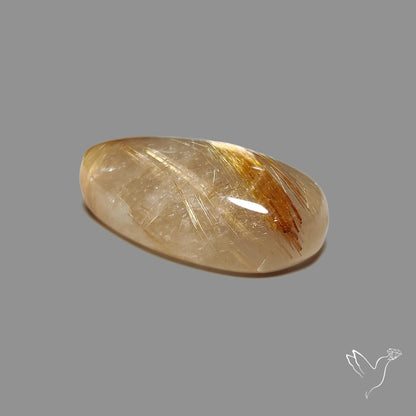 Golden Rutilated Quartz Cabochon