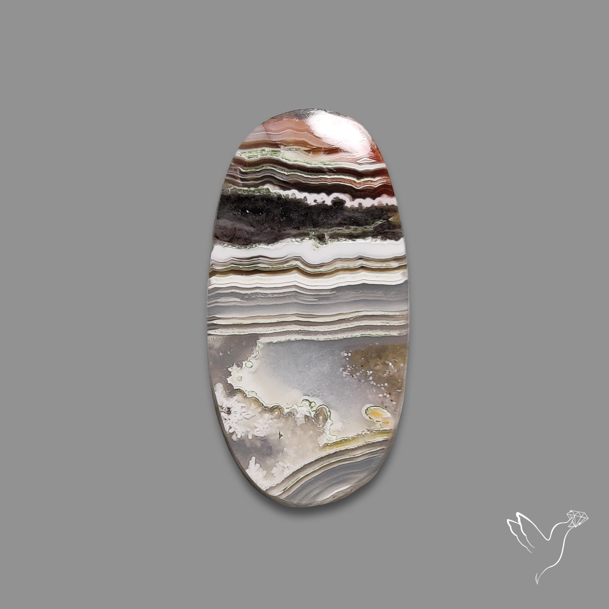 Crazylace Agates Pair