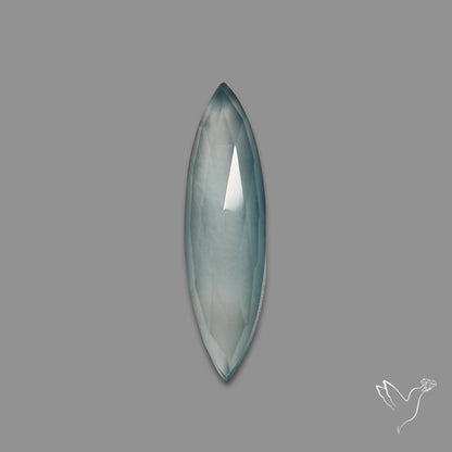 Rose Cut Aquamarine