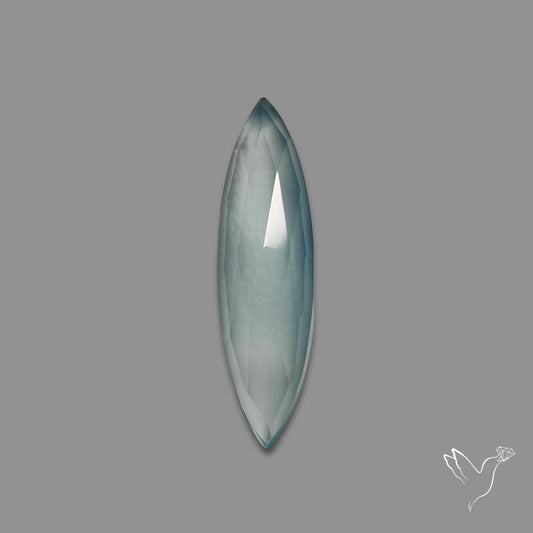 Rose Cut Aquamarine