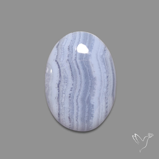 Blue Lace Agate Cabochon