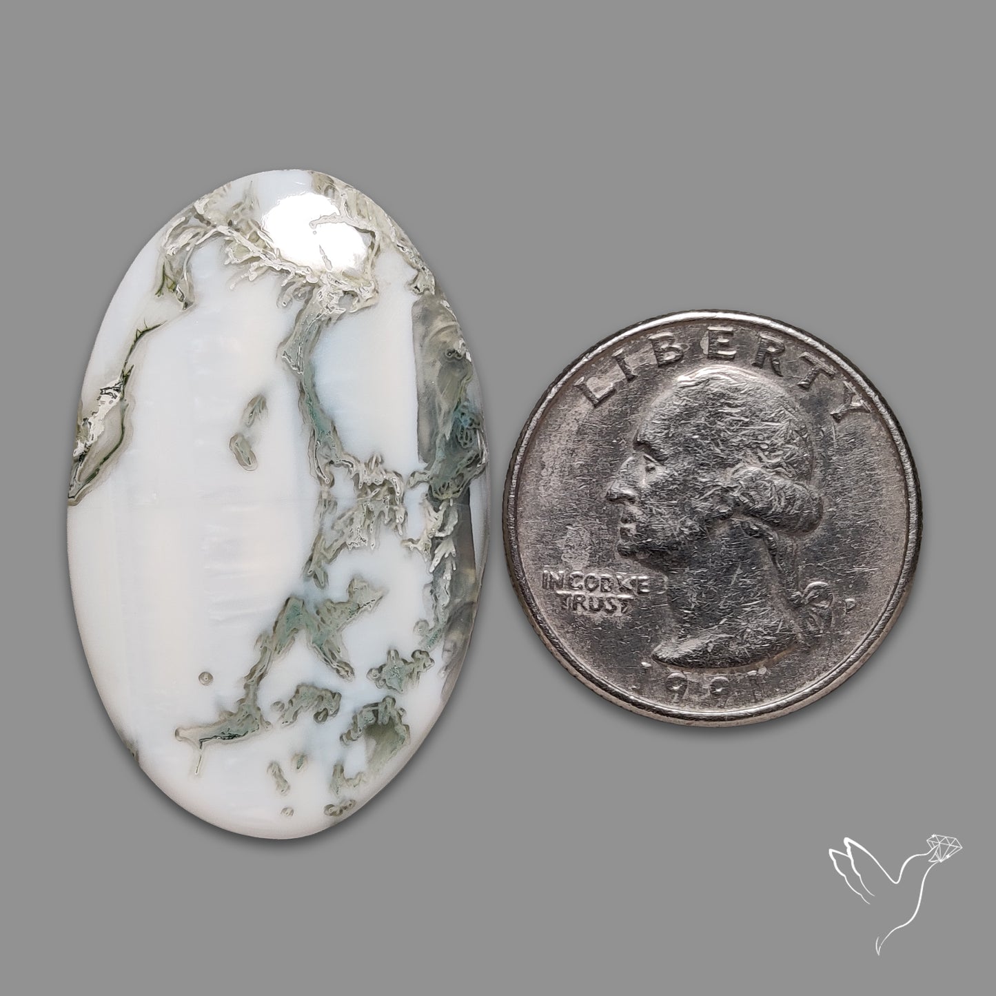 Tree Agate Cabochon