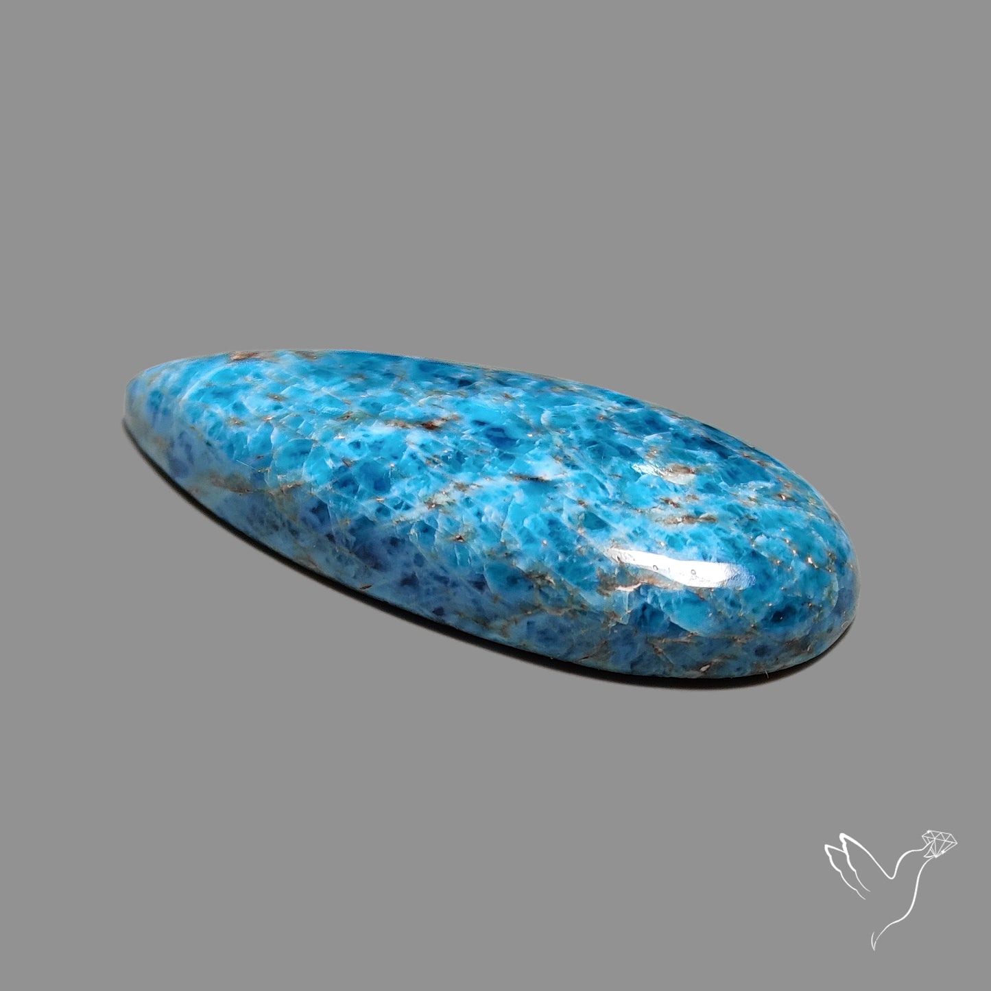Sky Blue Apatite Cabochon