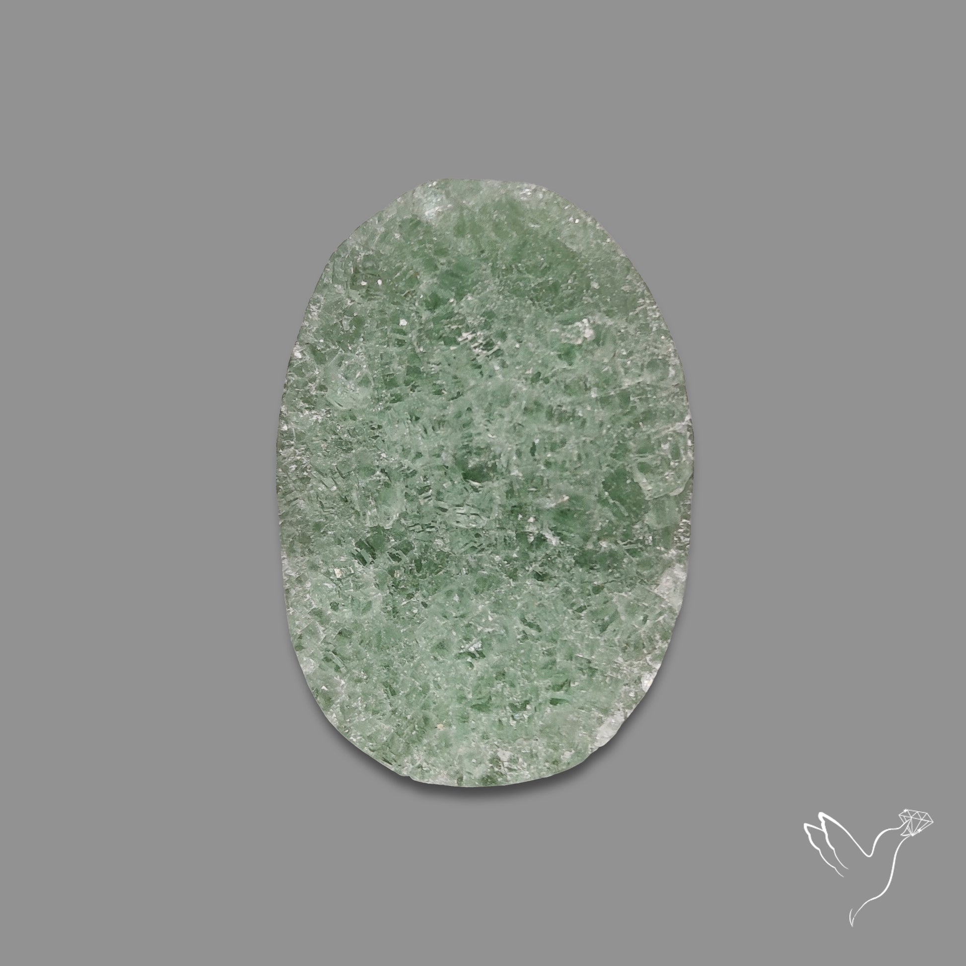 Green Fluorite Druzy
