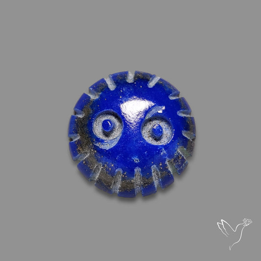 Lapis Lazuli Soot Sprite Carving