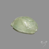 Prehnite Turtle Carving