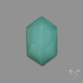 Step Cut Aqua Chalcedony