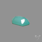 Step Cut Aqua Chalcedony