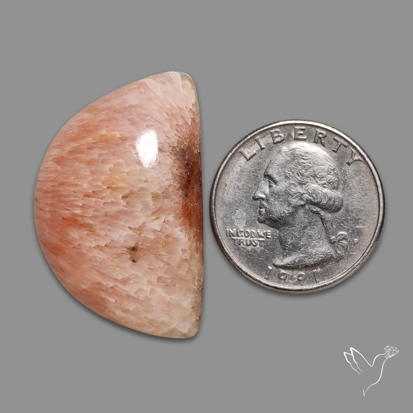 Pink Scolecite Cabochon