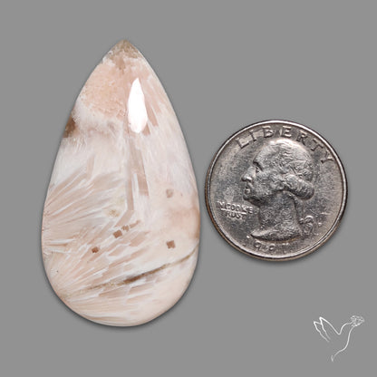 Pink Scolecite Cabochon