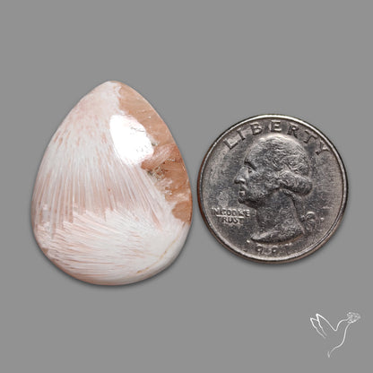 Pink Scolecite Cabochon