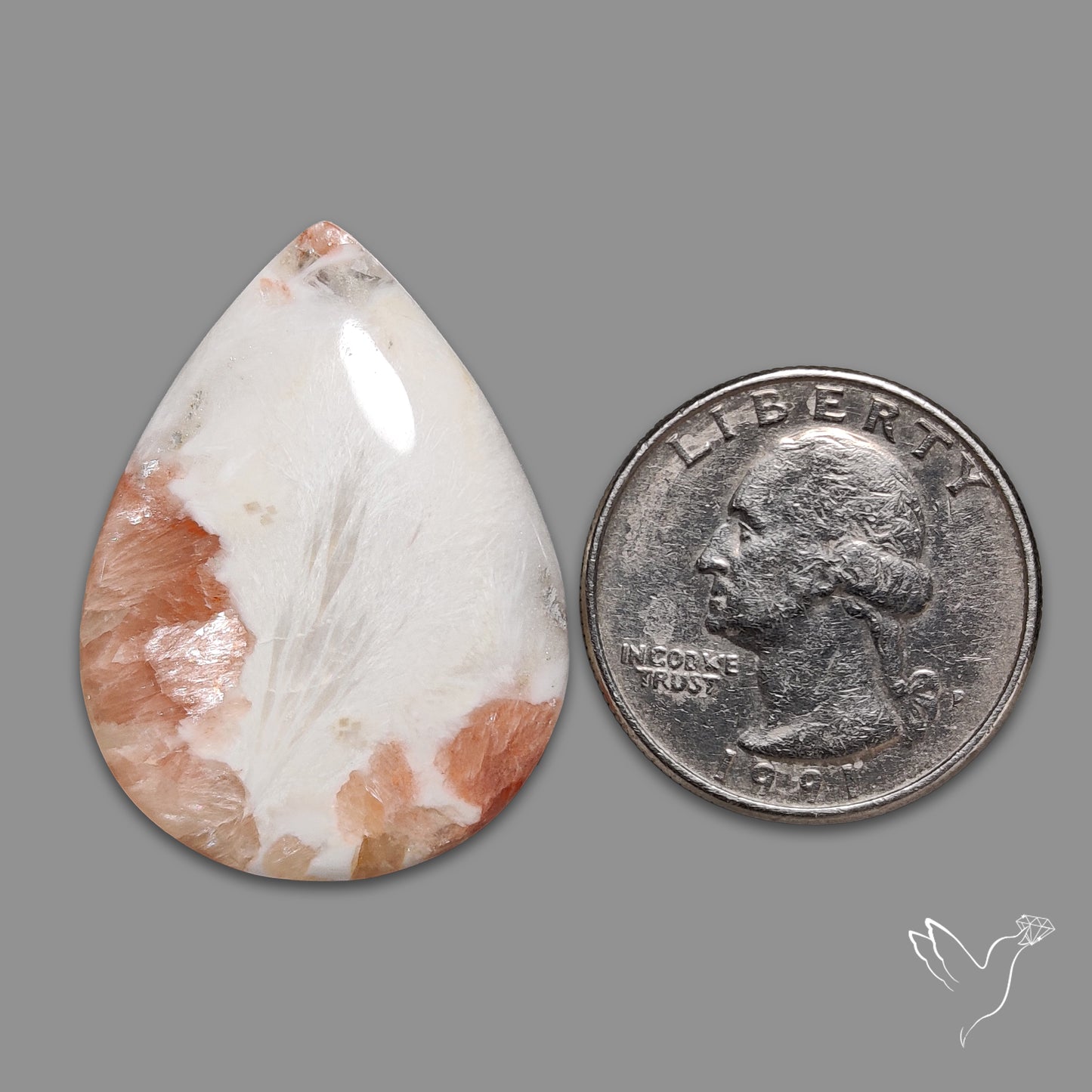 Pink Scolecite Cabochon