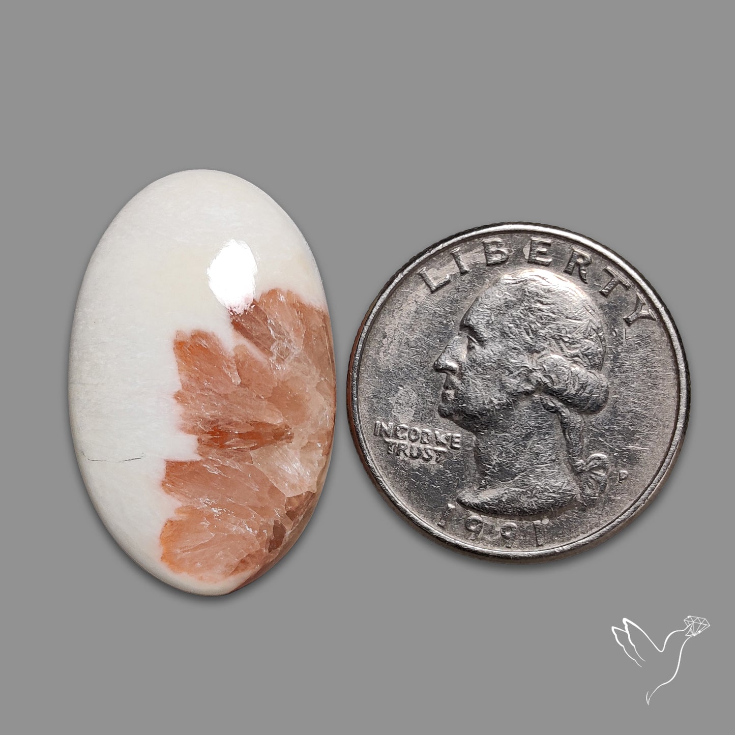 Pink Scolecite Cabochon