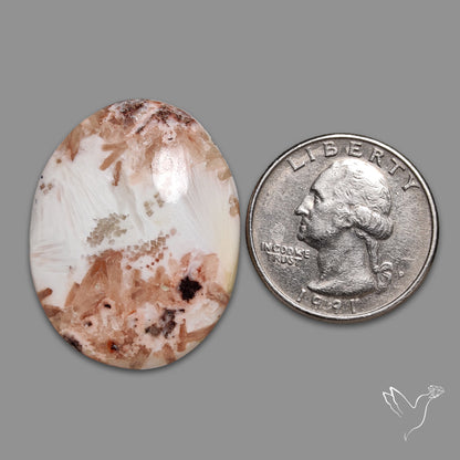 Pink Scolecite Cabochon