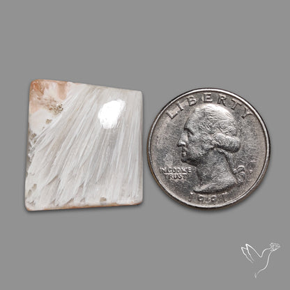 Pink Scolecite Cabochon