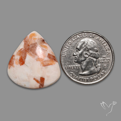 Pink Scolecite Cabochon