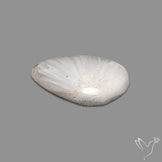 White Scolecite Cabochon