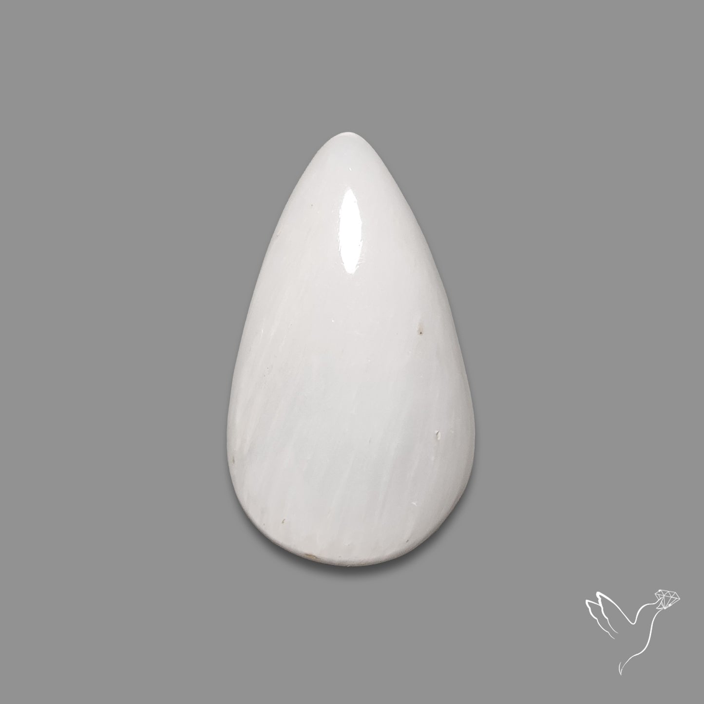 White Scolecite Cabochon