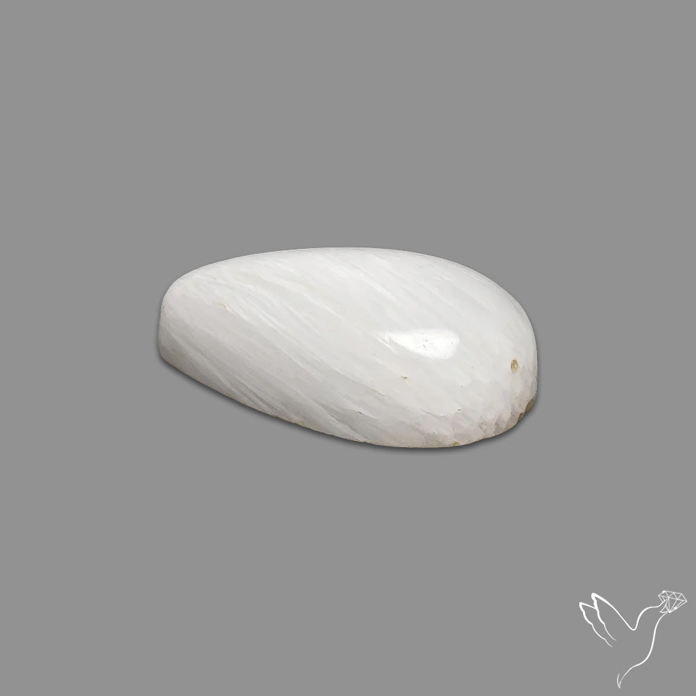 White Scolecite Cabochon