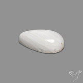 White Scolecite Cabochon