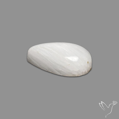 White Scolecite Cabochon