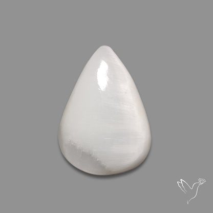 White Scolecite Cabochon