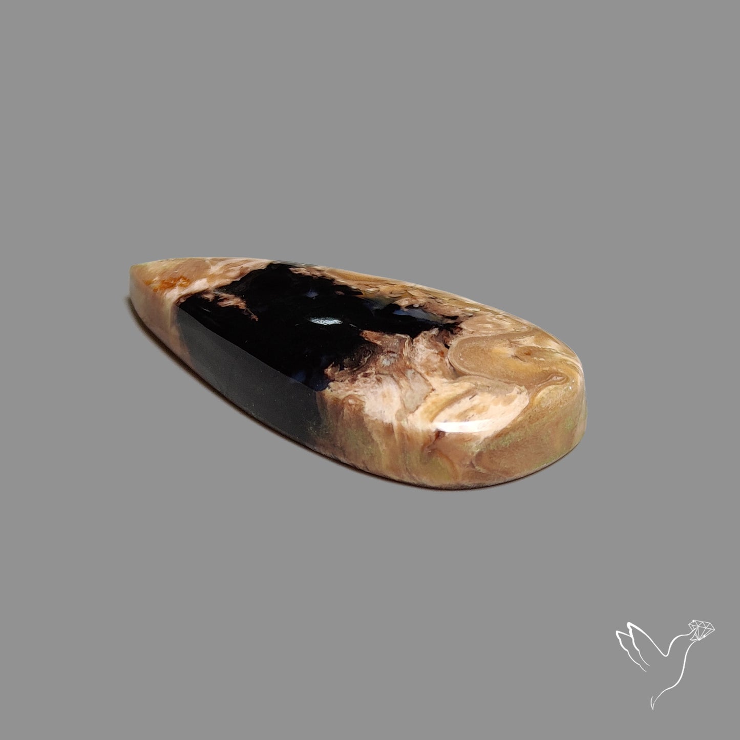 Indonesian Palmroot Agate Cabochon