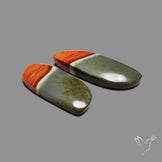 Polychrome Jaspers Pair
