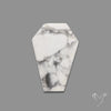 Howlite Coffin Carving