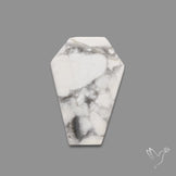 Howlite Coffin Carving