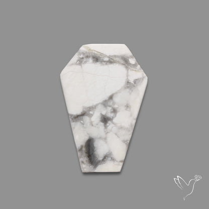 Howlite Coffin Carving