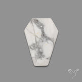 Howlite Coffin Carving