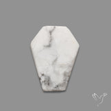 Howlite Coffin Carving