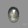 Rose Cut Moss Aquamarine