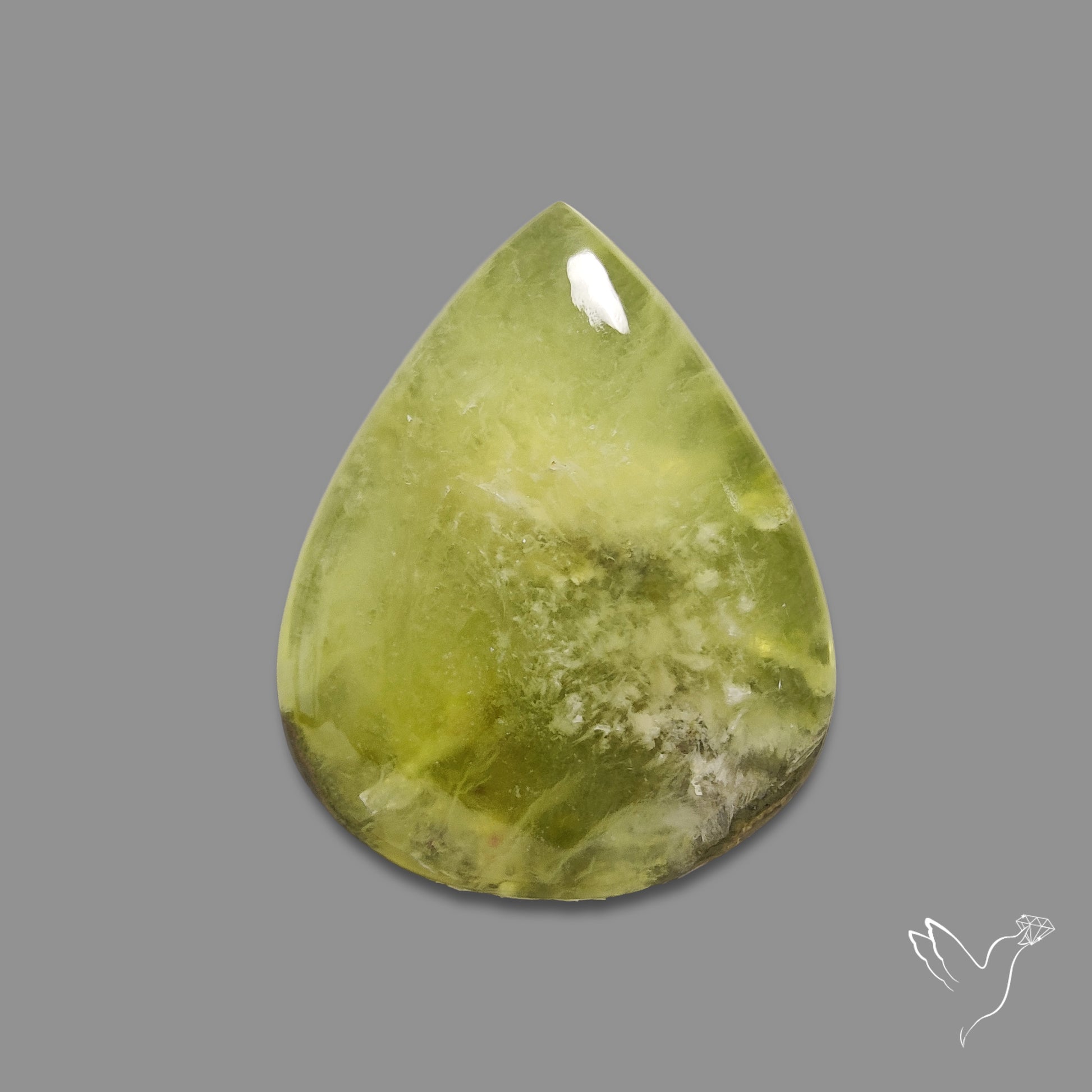 Australian Prehnite Cabochon
