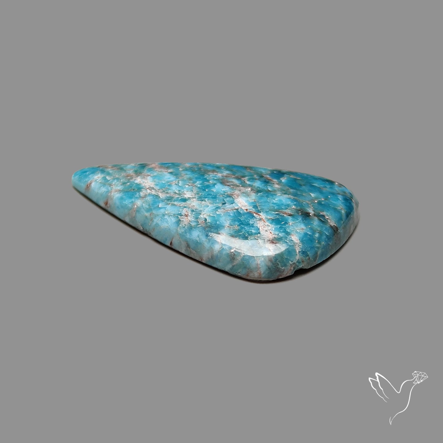Sky Blue Apatite Cabochon