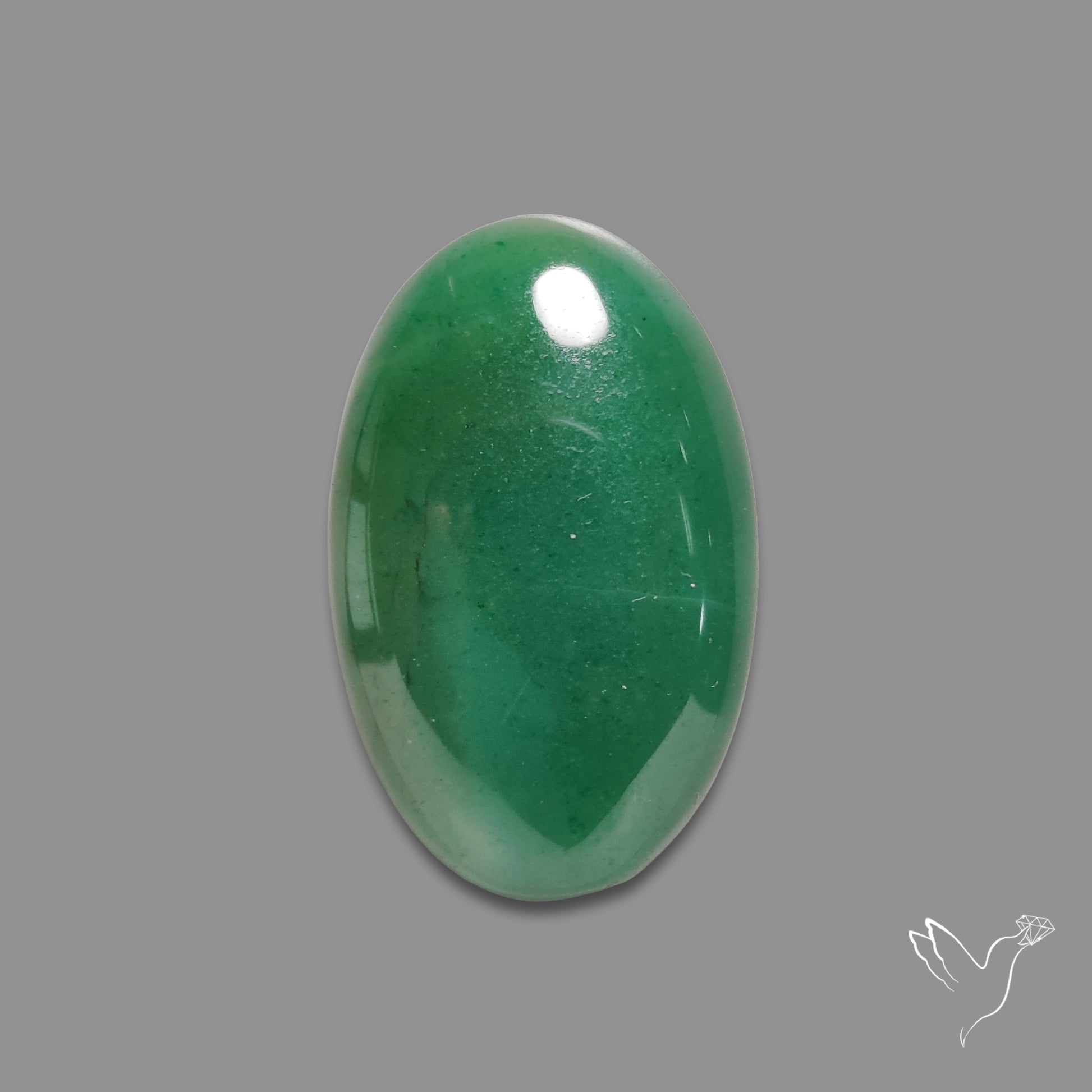 Chrome Chalcedony Cabochon