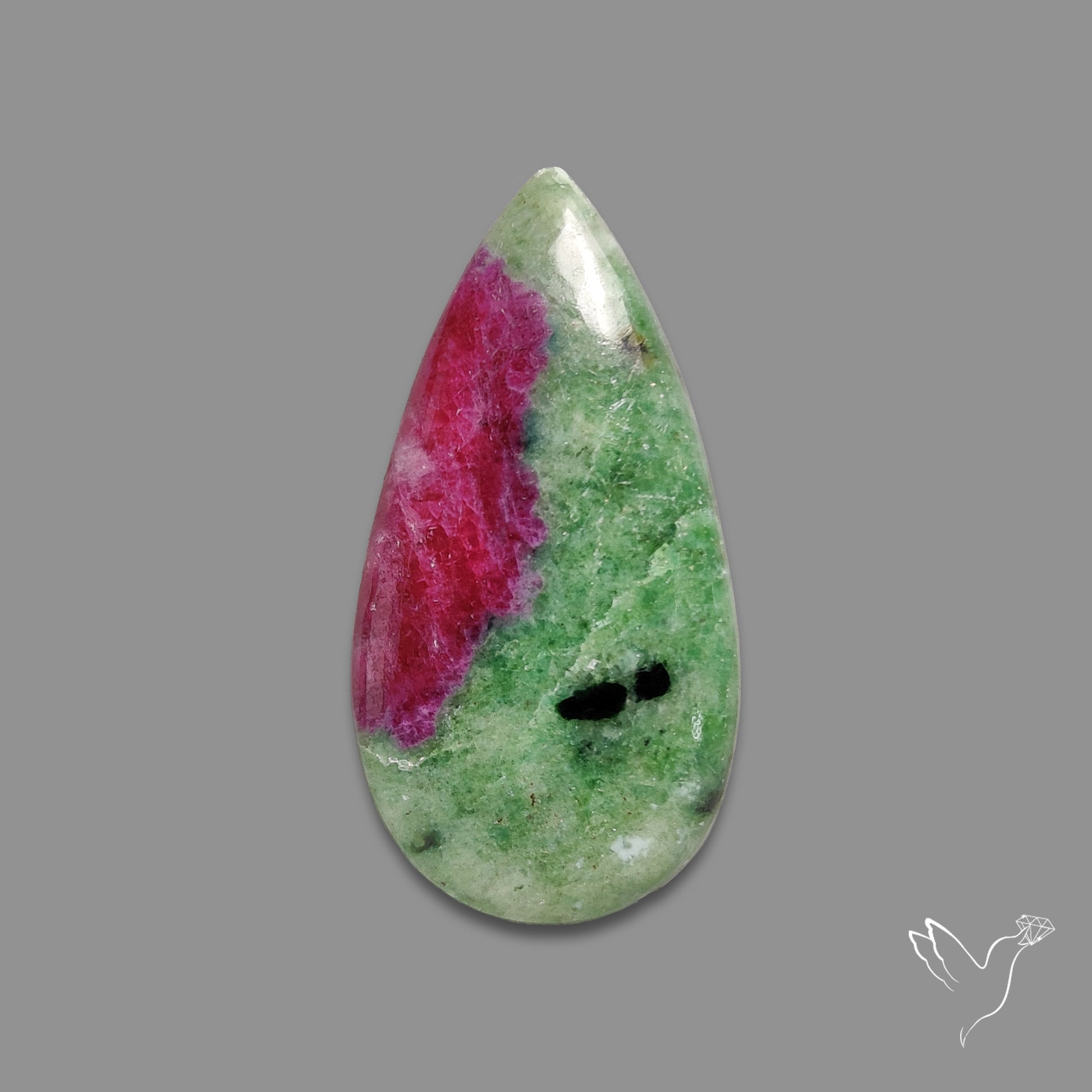 Ruby In Zoisite Cabochon