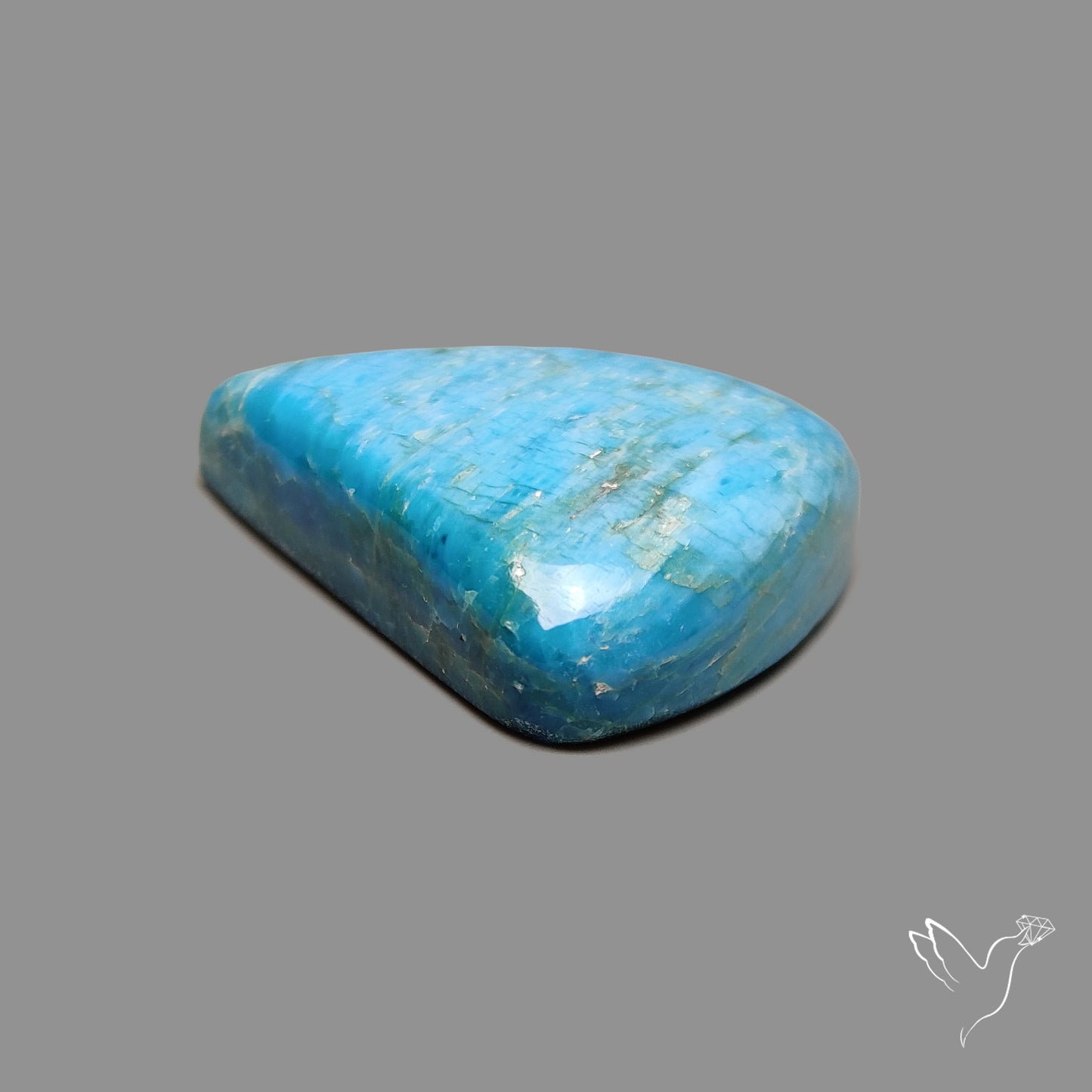 Sky Blue Apatite Cabochon