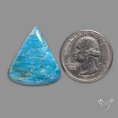 Sky Blue Apatite Cabochon