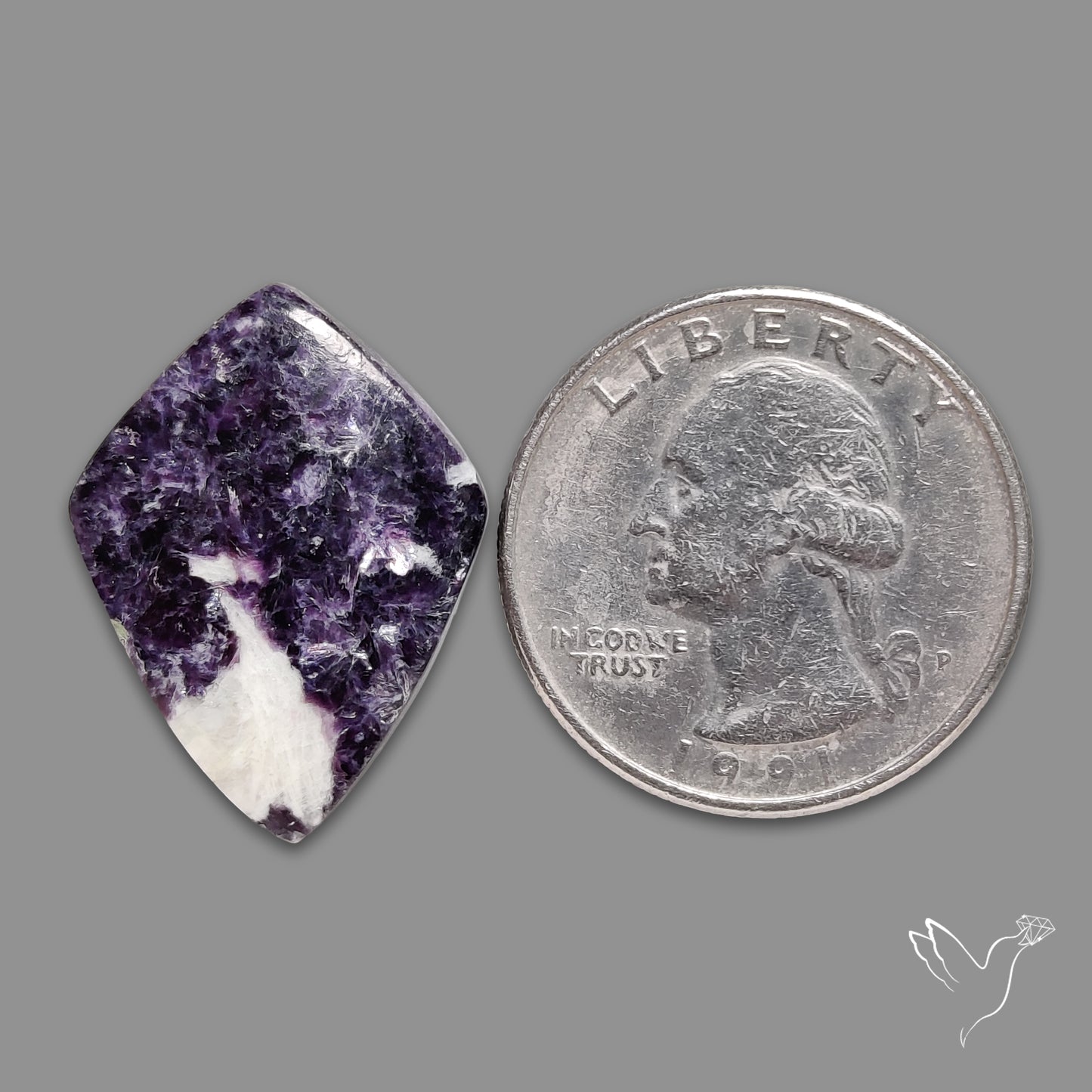 Purple Lepidolite Cabochon