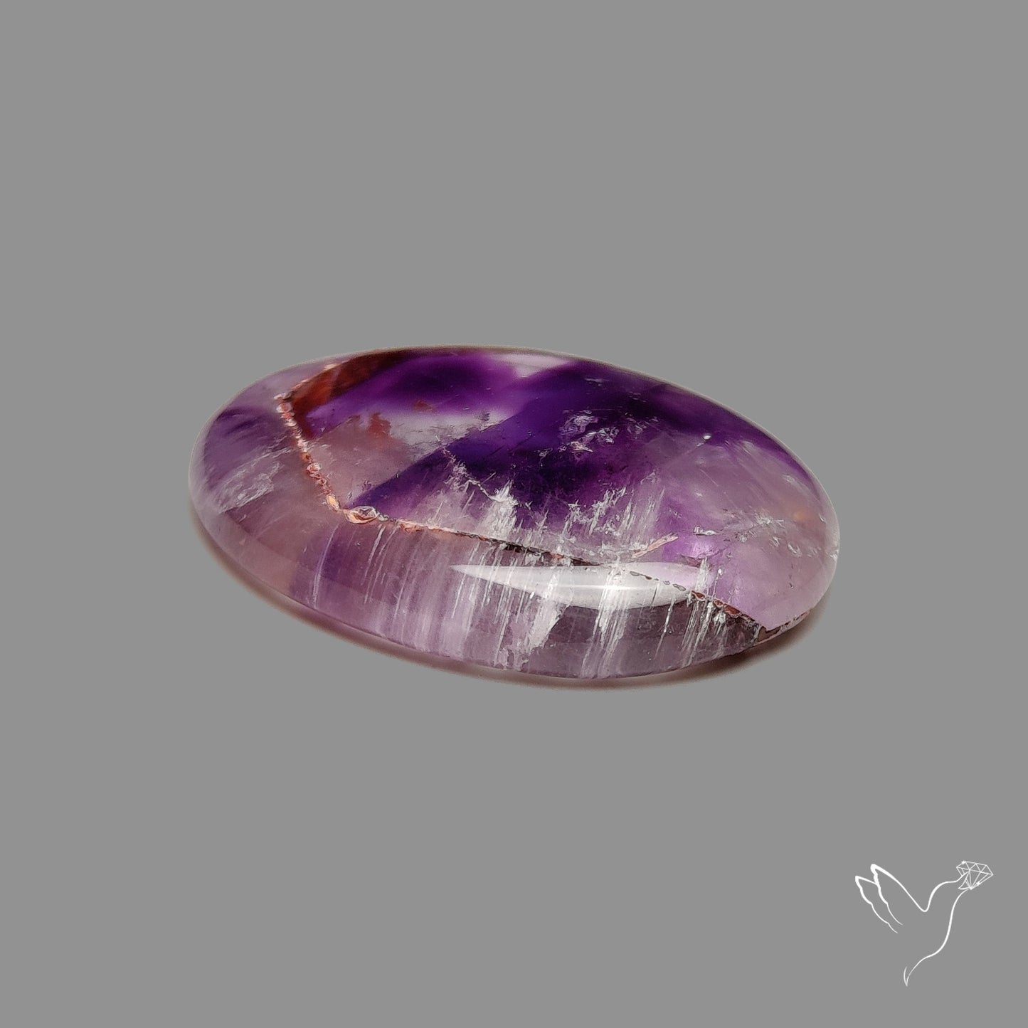 Trapiche Amethyst Cabochon