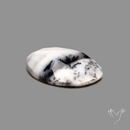 Rose Cut Dendritic Opal